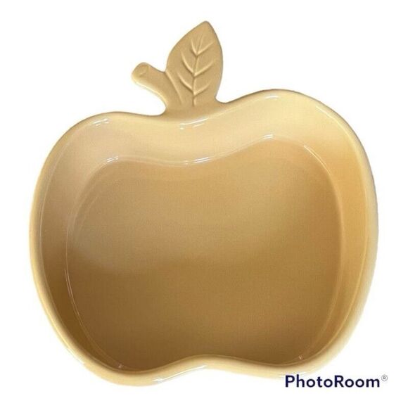 Chantal Yellow Gold Apple Baking/Casserole Dish - 1 QT. - Picture 1 of 6
